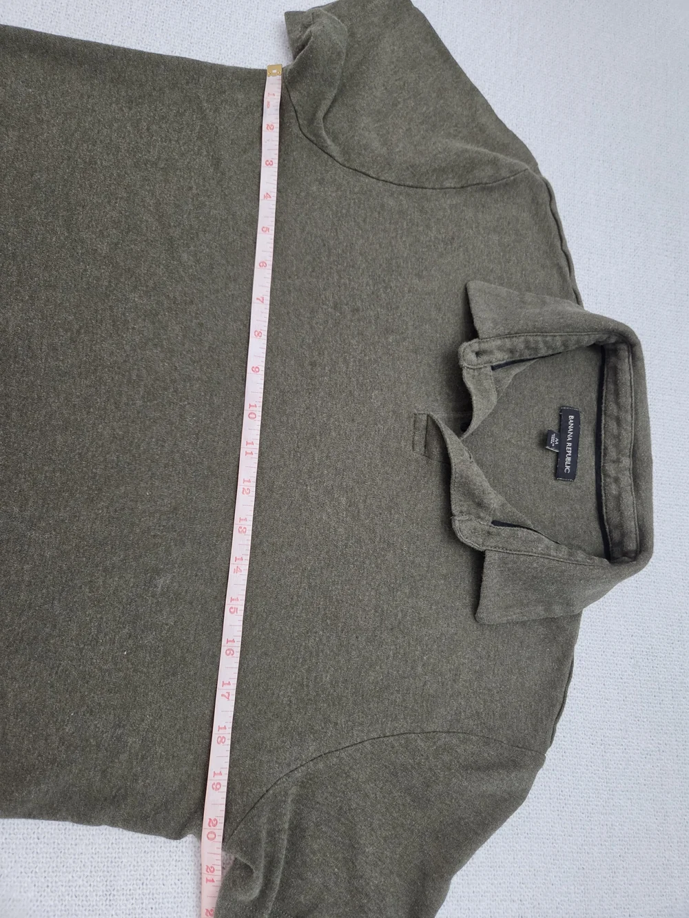 Banana Republic Men’s Olive Green Polo Shirt